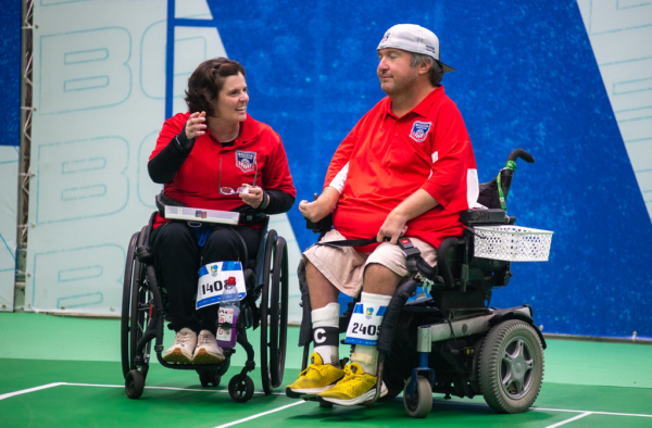 USA BC4 pair Carris Mitchell and Nick Taylor.
