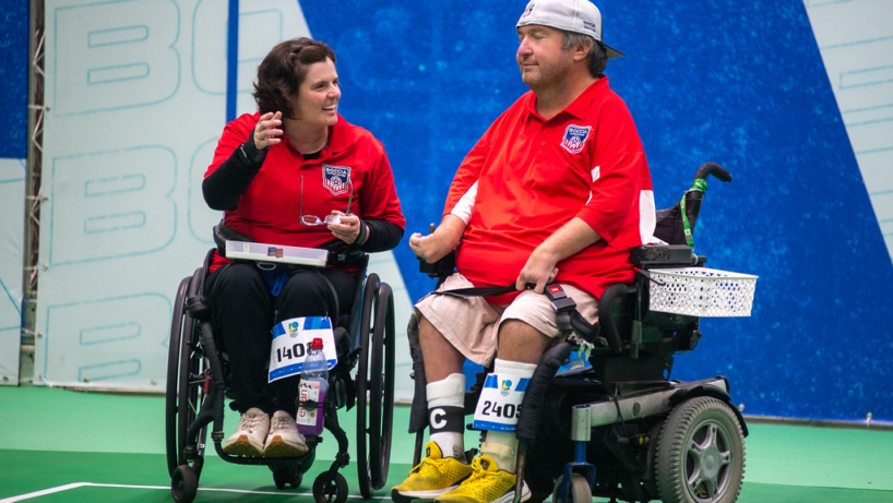 USA BC4 pair Carris Mitchell and Nick Taylor.